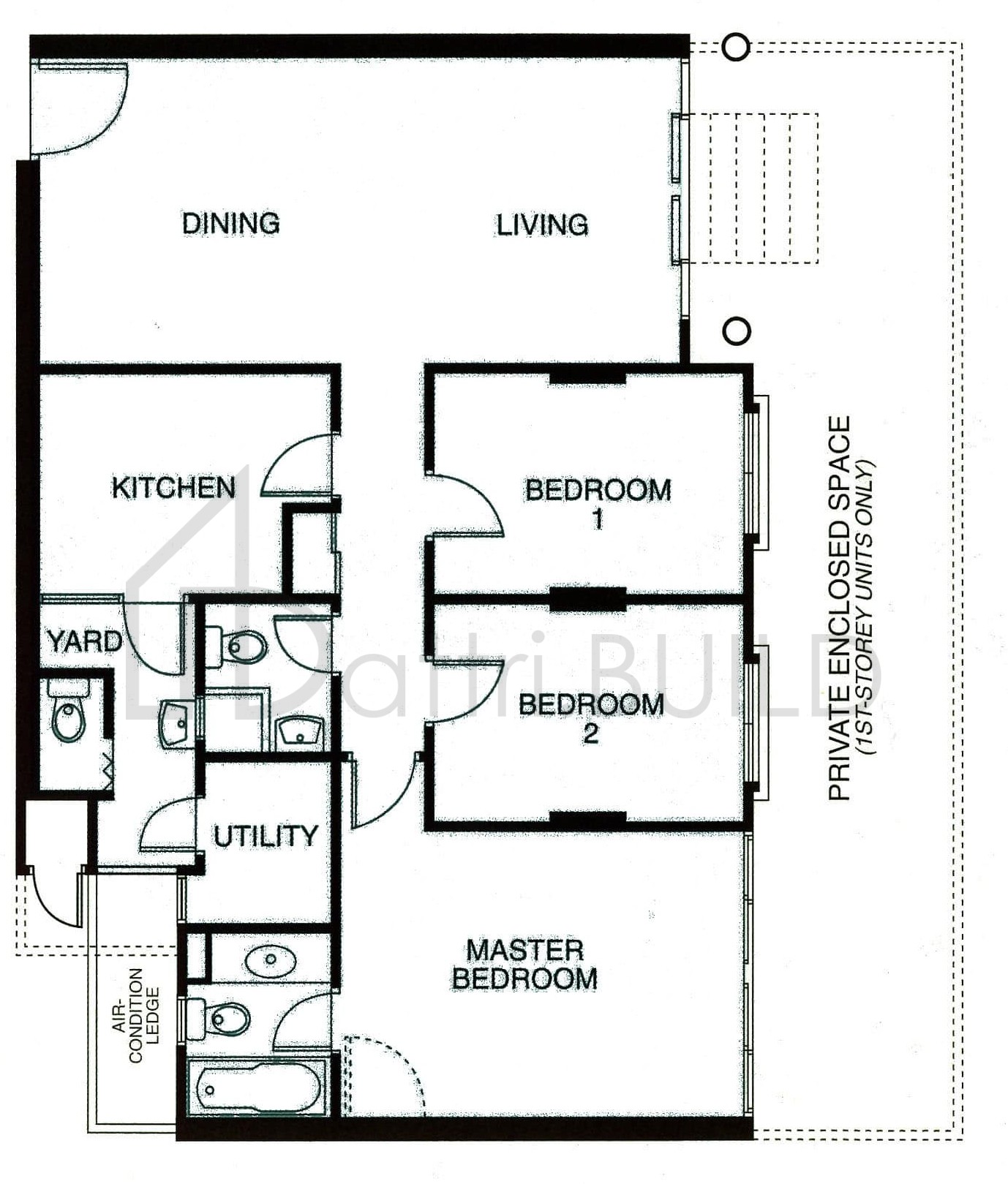 THE SUNNY SPRING A1 floorplan (watermarked)