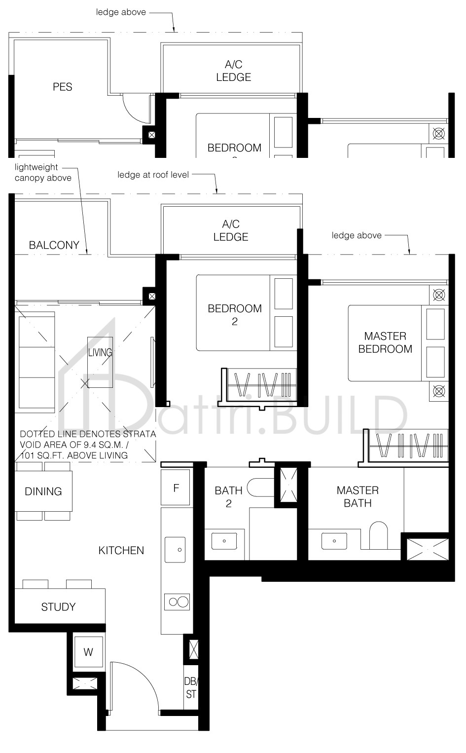 LE QUEST B4P floorplan (watermarked)