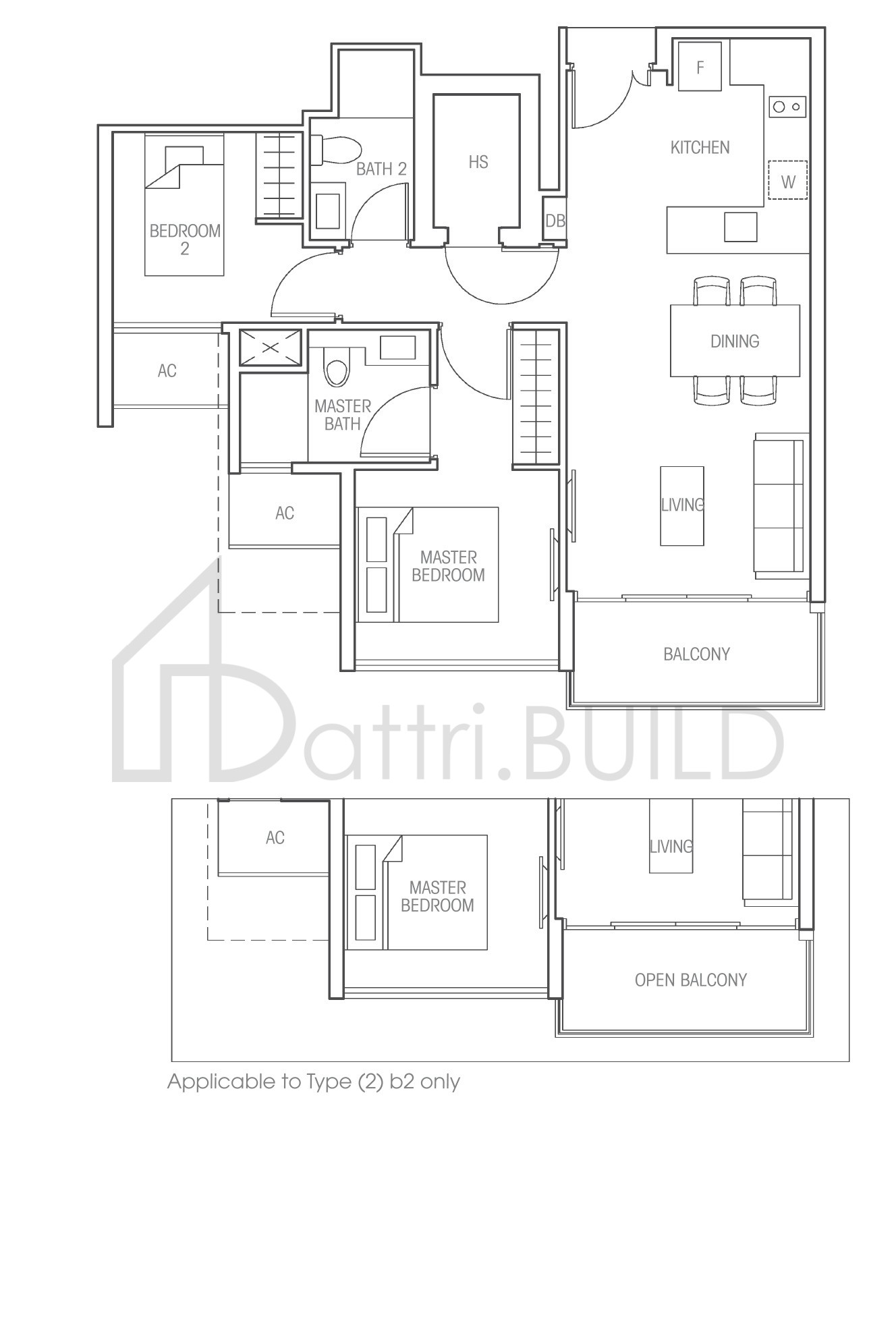 BARTLEY RESIDENCES 2b2 floorplan (watermarked)