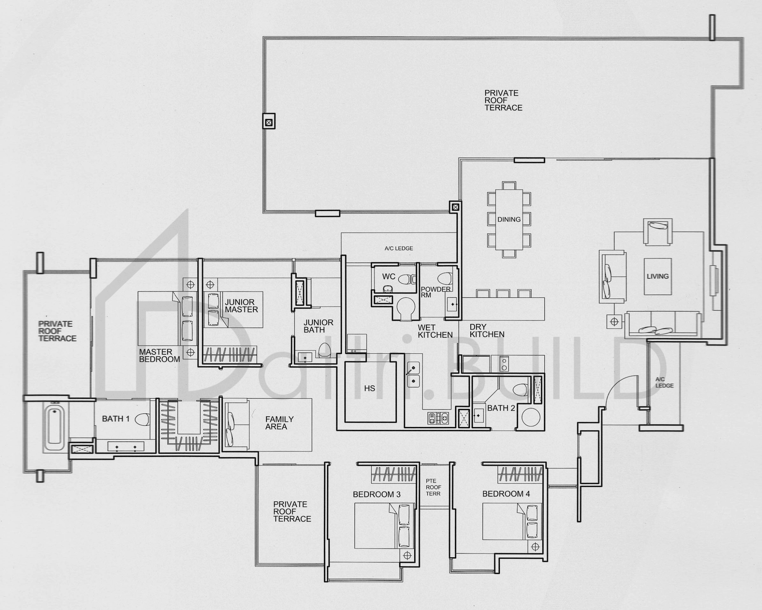ONE AMBER PH4 floorplan (watermarked)