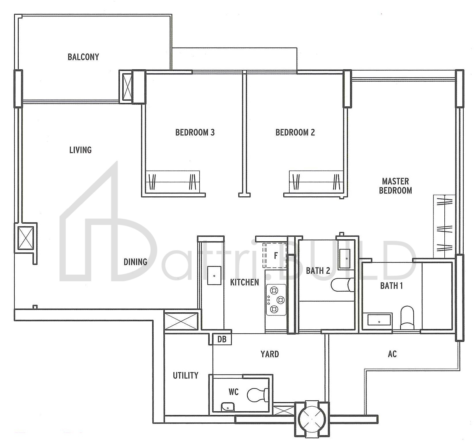 TREASURE CREST B1 floorplan (watermarked)