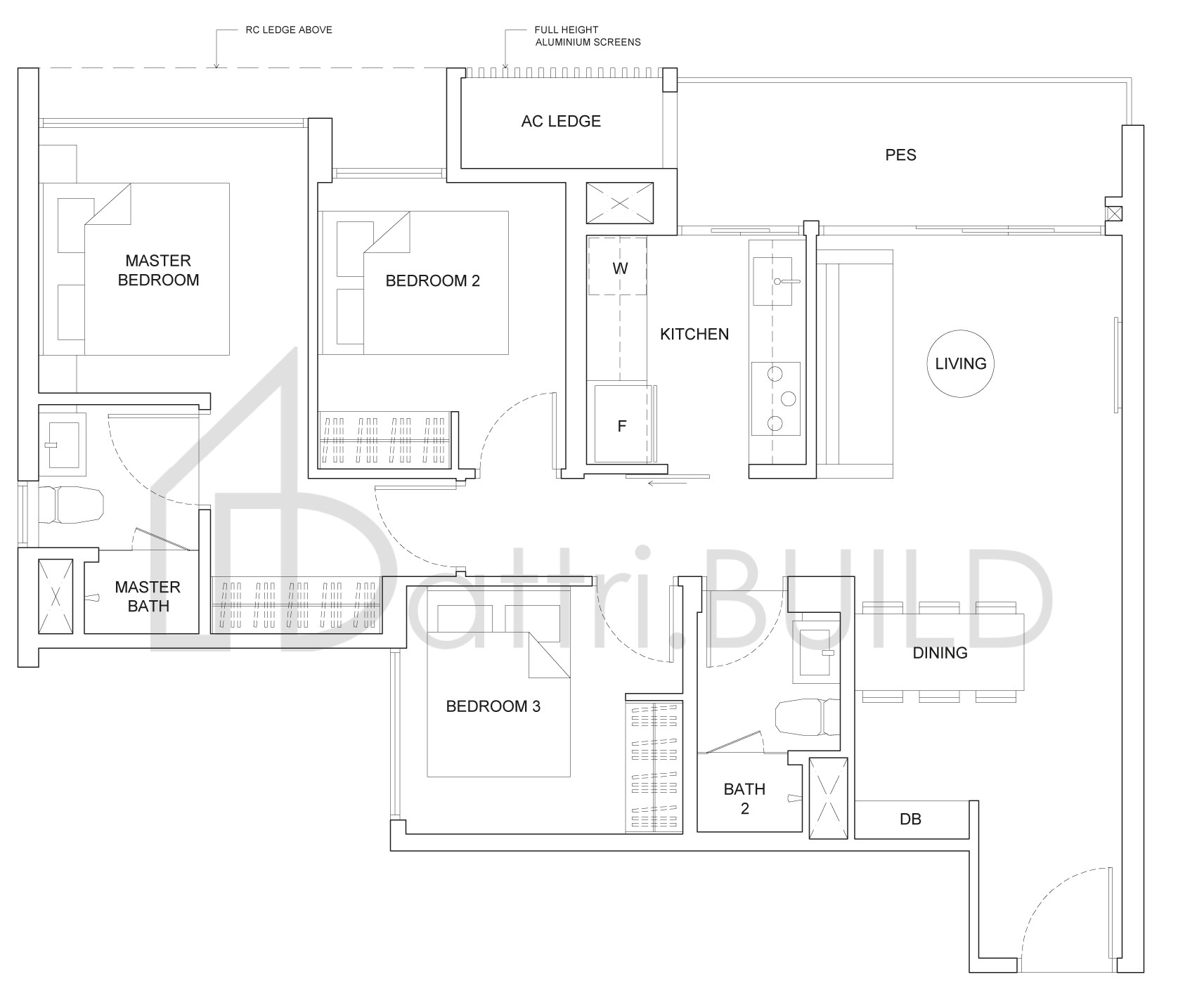 THE CRITERION B4P floorplan (watermarked)