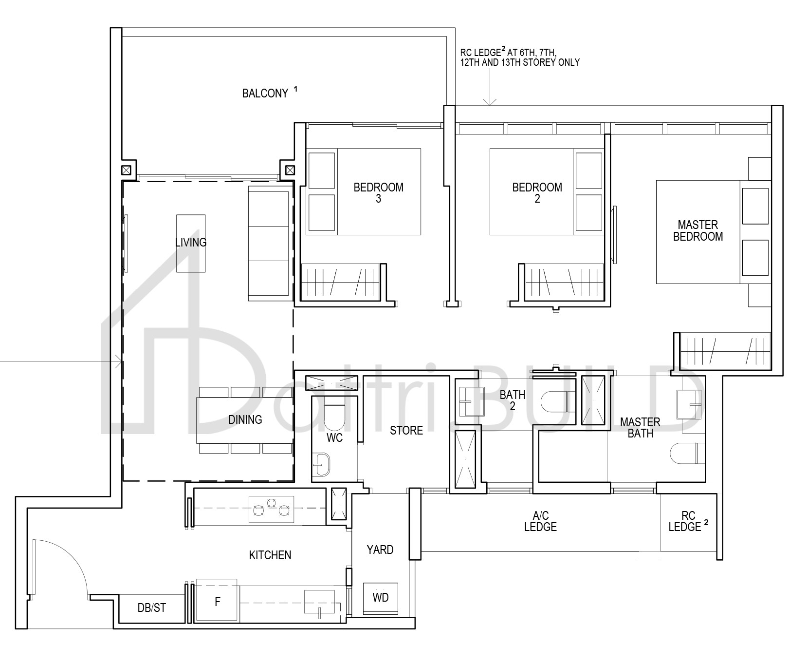 RIVERFRONT RESIDENCES CP2 floorplan (watermarked)