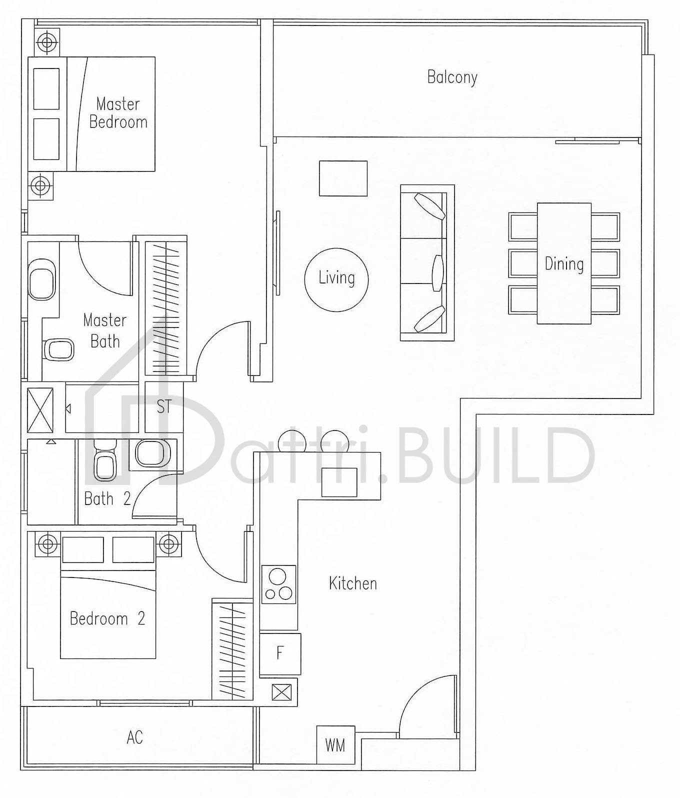 WATERSCAPE AT CAVENAGH B1 floorplan (watermarked)