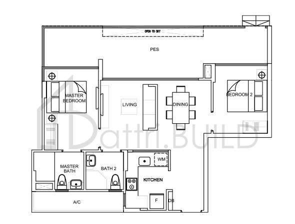 LA FIESTA B1a (G2) (mirror) floorplan (watermarked)