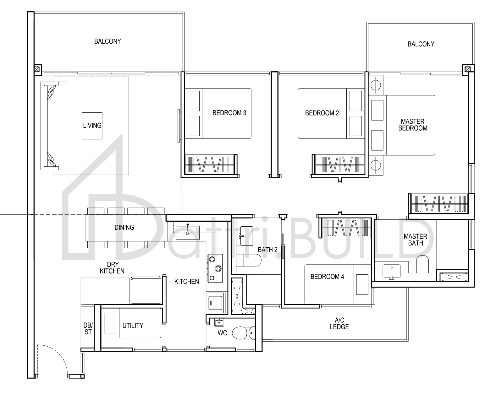 RIVERTREES RESIDENCES D1 floorplan (watermarked)