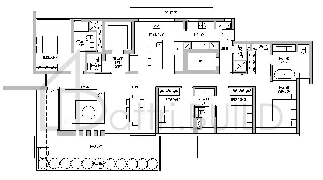 LEEDON RESIDENCE 4E-H floorplan (watermarked)
