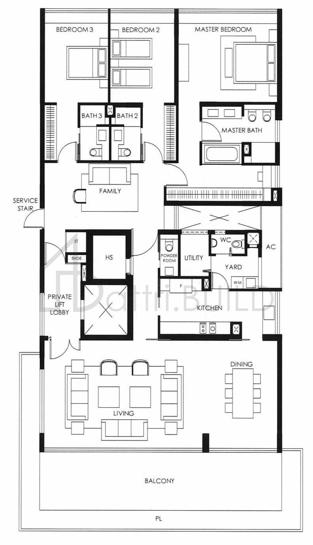 THE NASSIM B4 floorplan (watermarked)