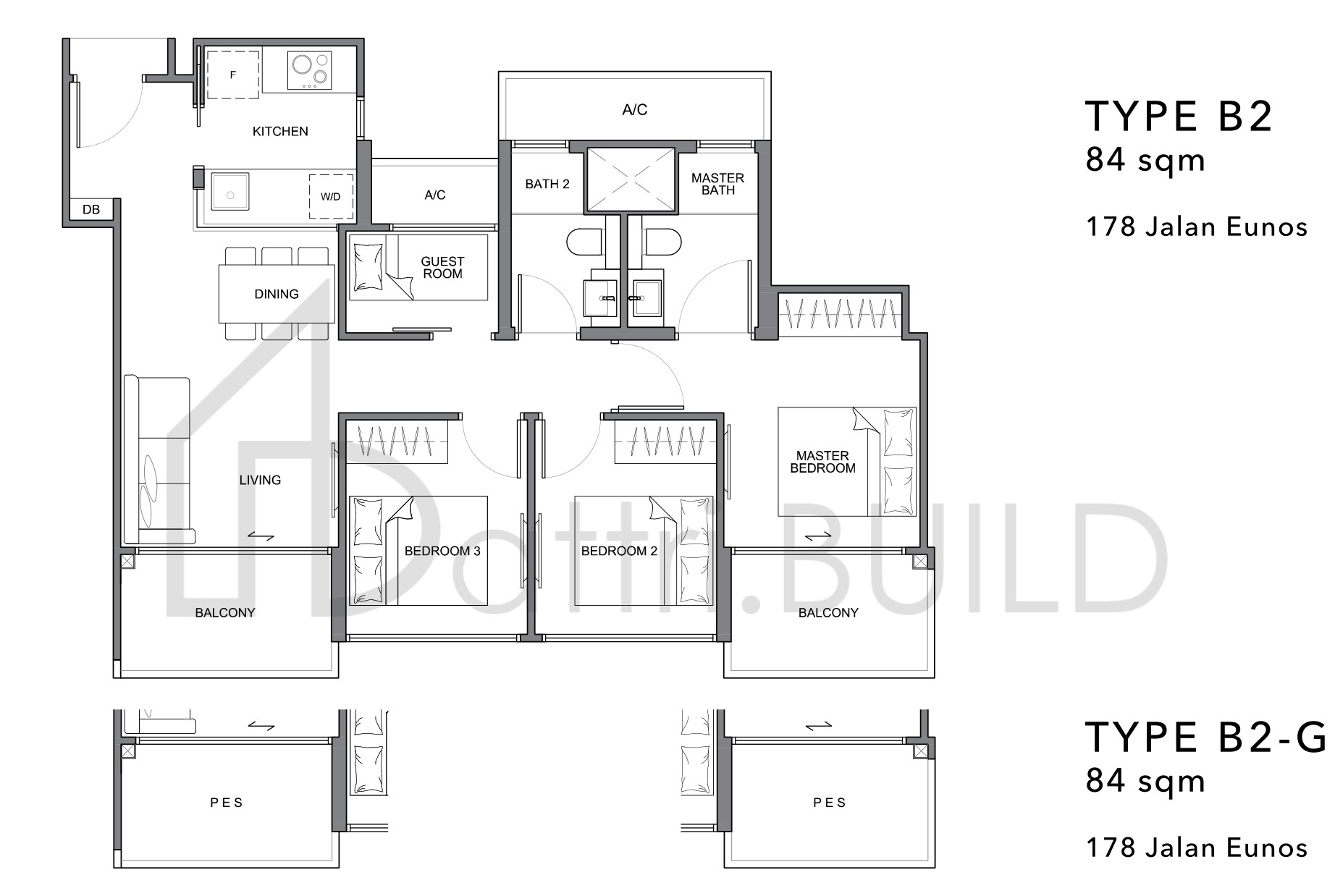 THE NAVIAN B2-G floorplan (watermarked)