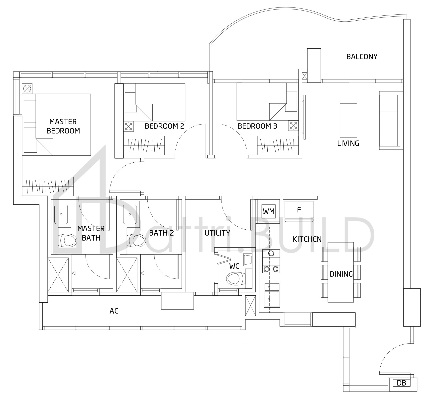 QUEENS PEAK C7 floorplan (watermarked)