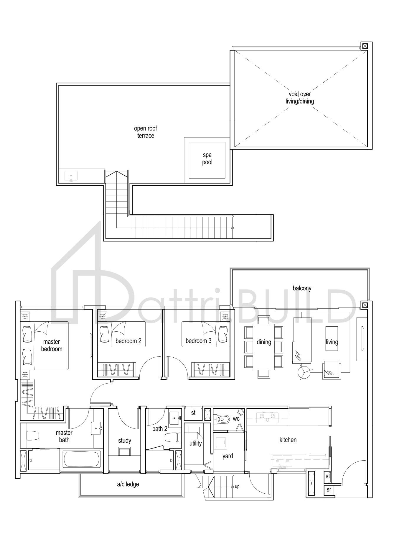 TREE HOUSE PH4 floorplan (watermarked)