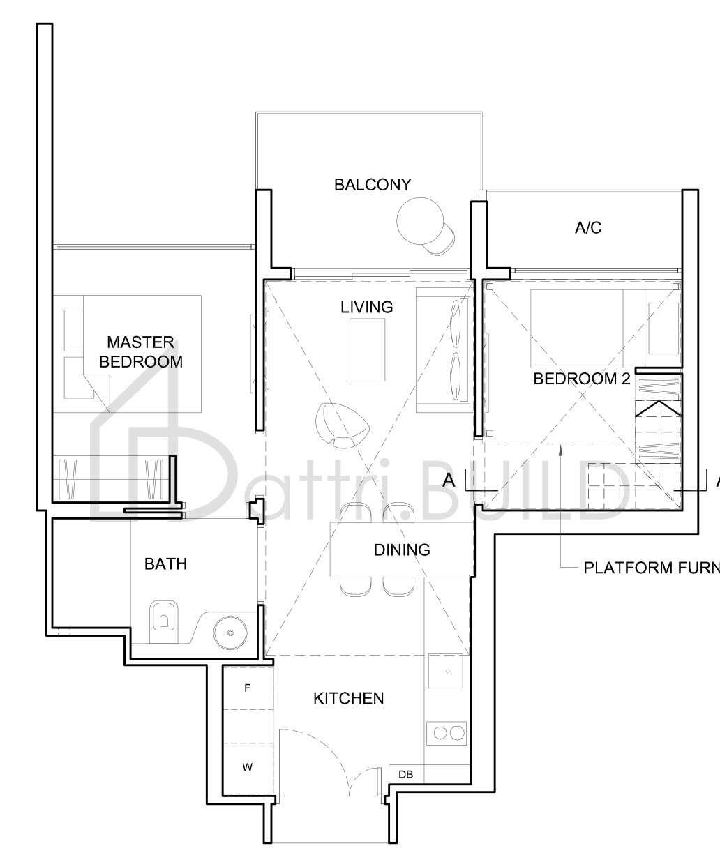 HIGH PARK RESIDENCES 2C3-PH floorplan (watermarked)
