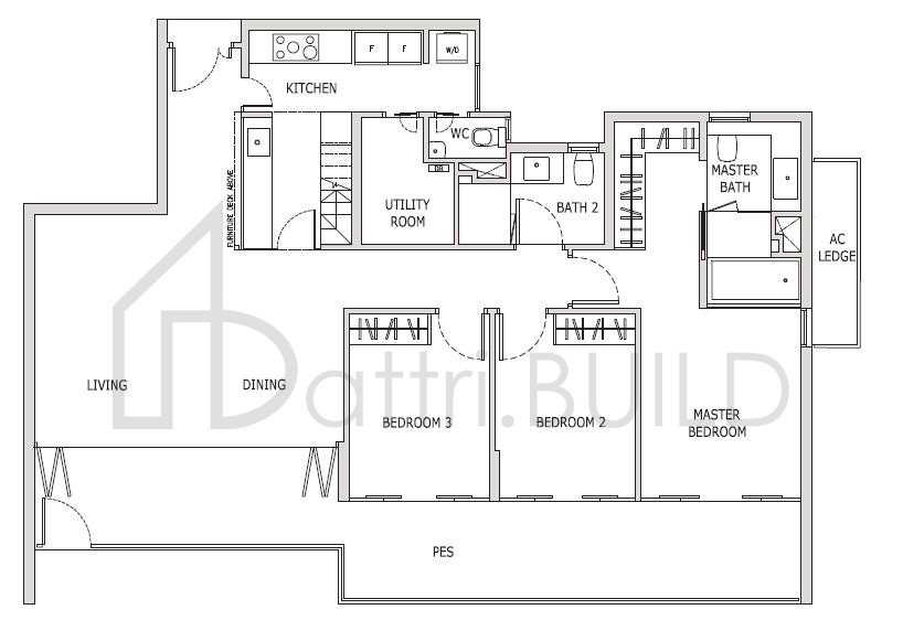 MON JERVOIS c2p floorplan (watermarked)