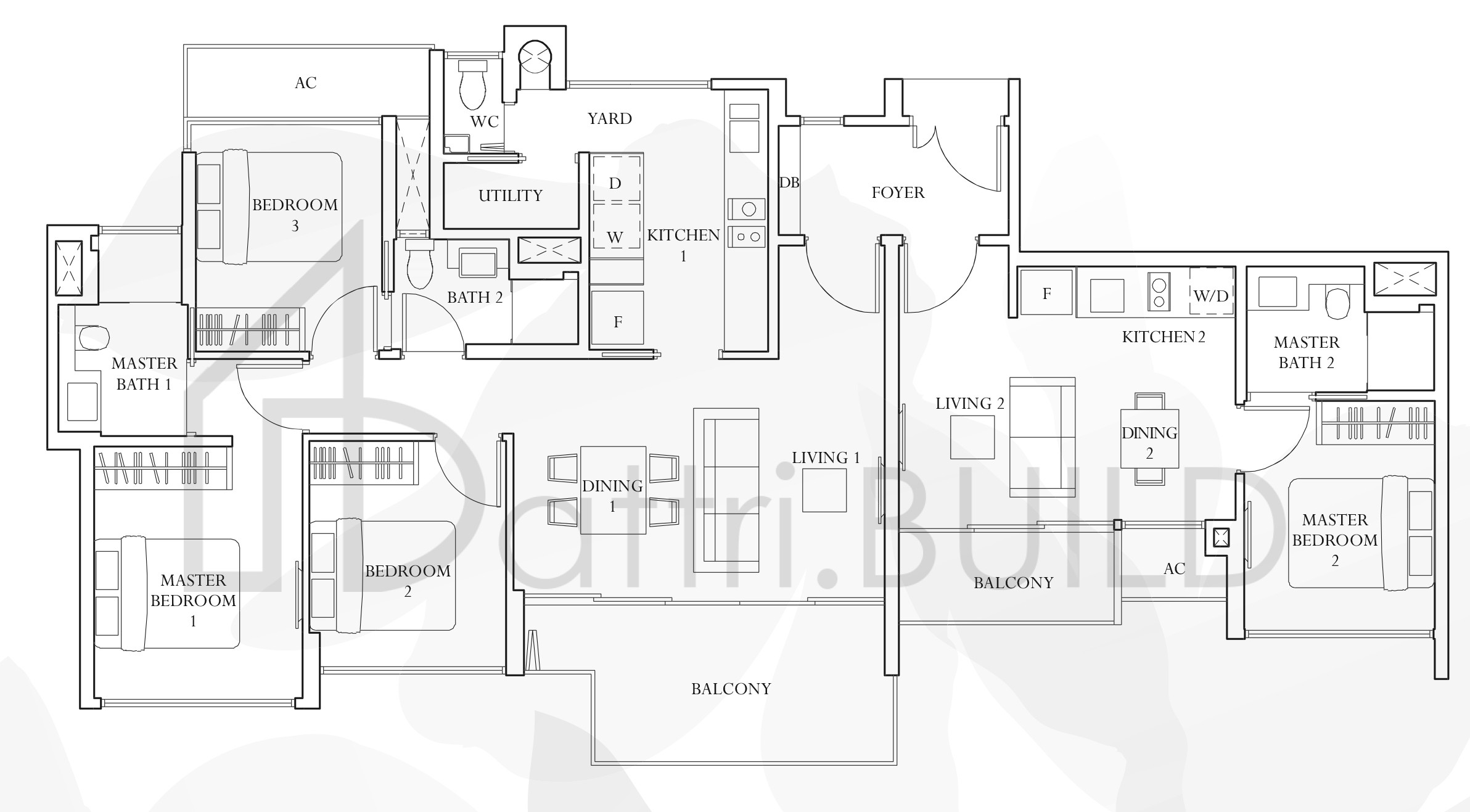 THE INFLORA (D)b floorplan (watermarked)