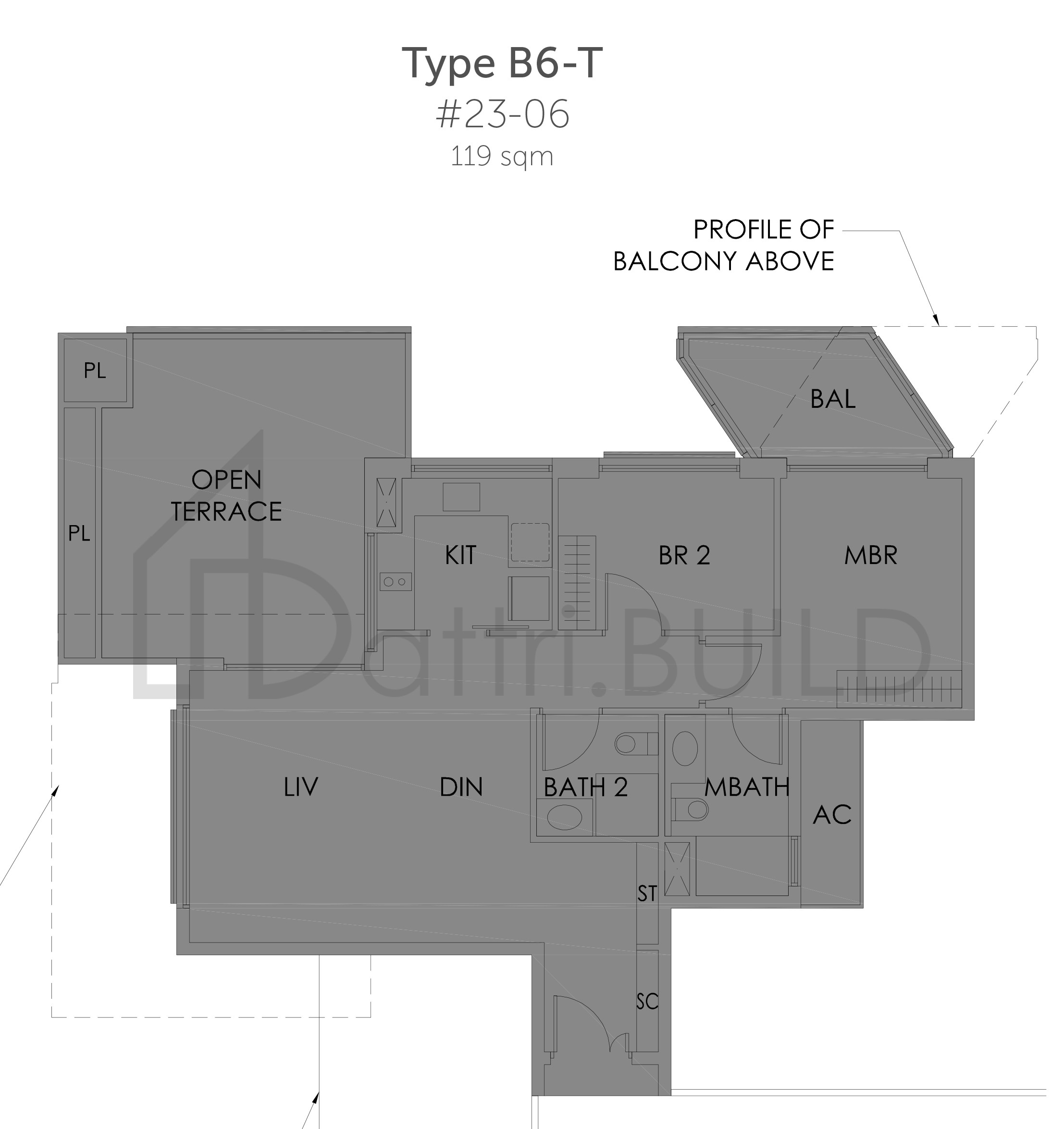 SKY HABITAT B6-T(119) floorplan (watermarked)