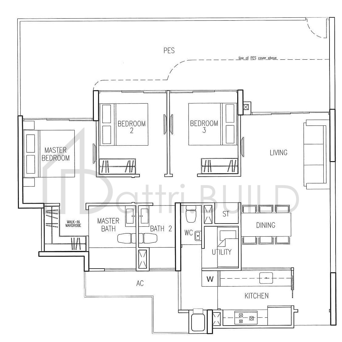 RIVERSOUND RESIDENCE C4p floorplan (watermarked)