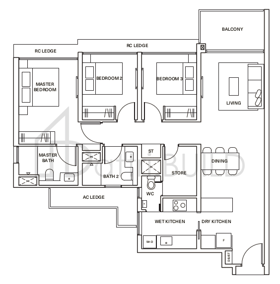 CLAVON CP2 floorplan (watermarked)