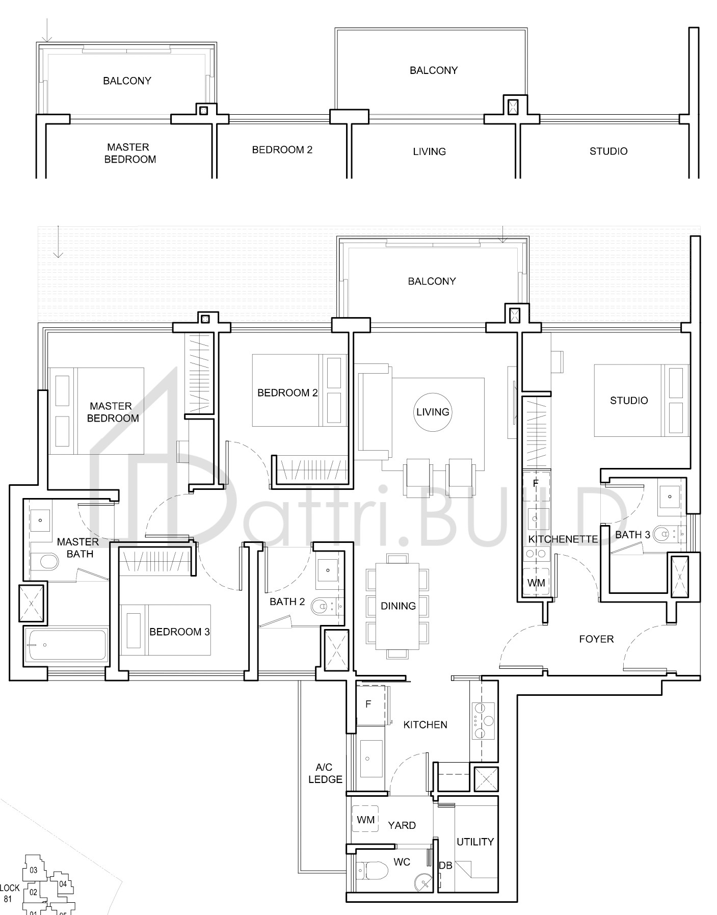 JEWEL @ BUANGKOK D4-1 floorplan (watermarked)