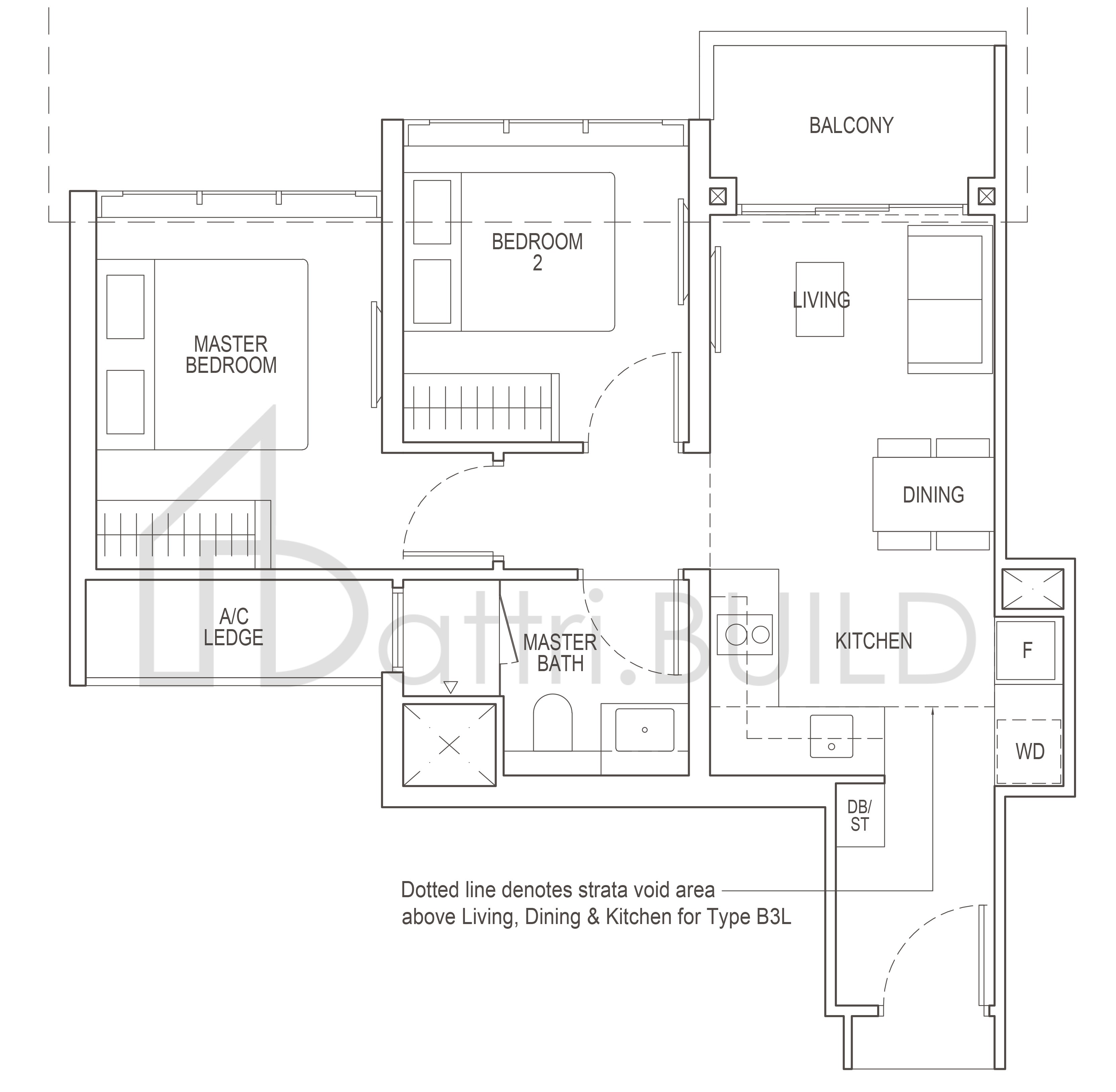 IRWELL HILL RESIDENCES B3L floorplan (watermarked)