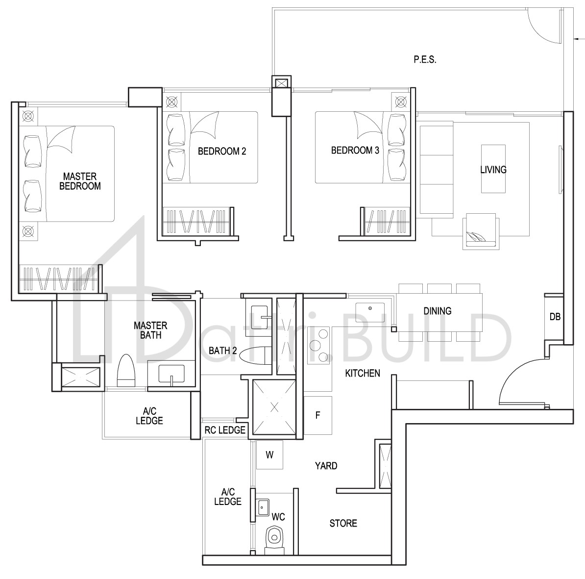 INZ RESIDENCE C7p floorplan (watermarked)
