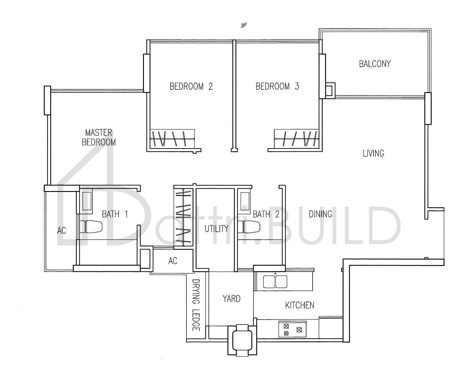 THE TAMPINES TRILLIANT B4 floorplan (watermarked)