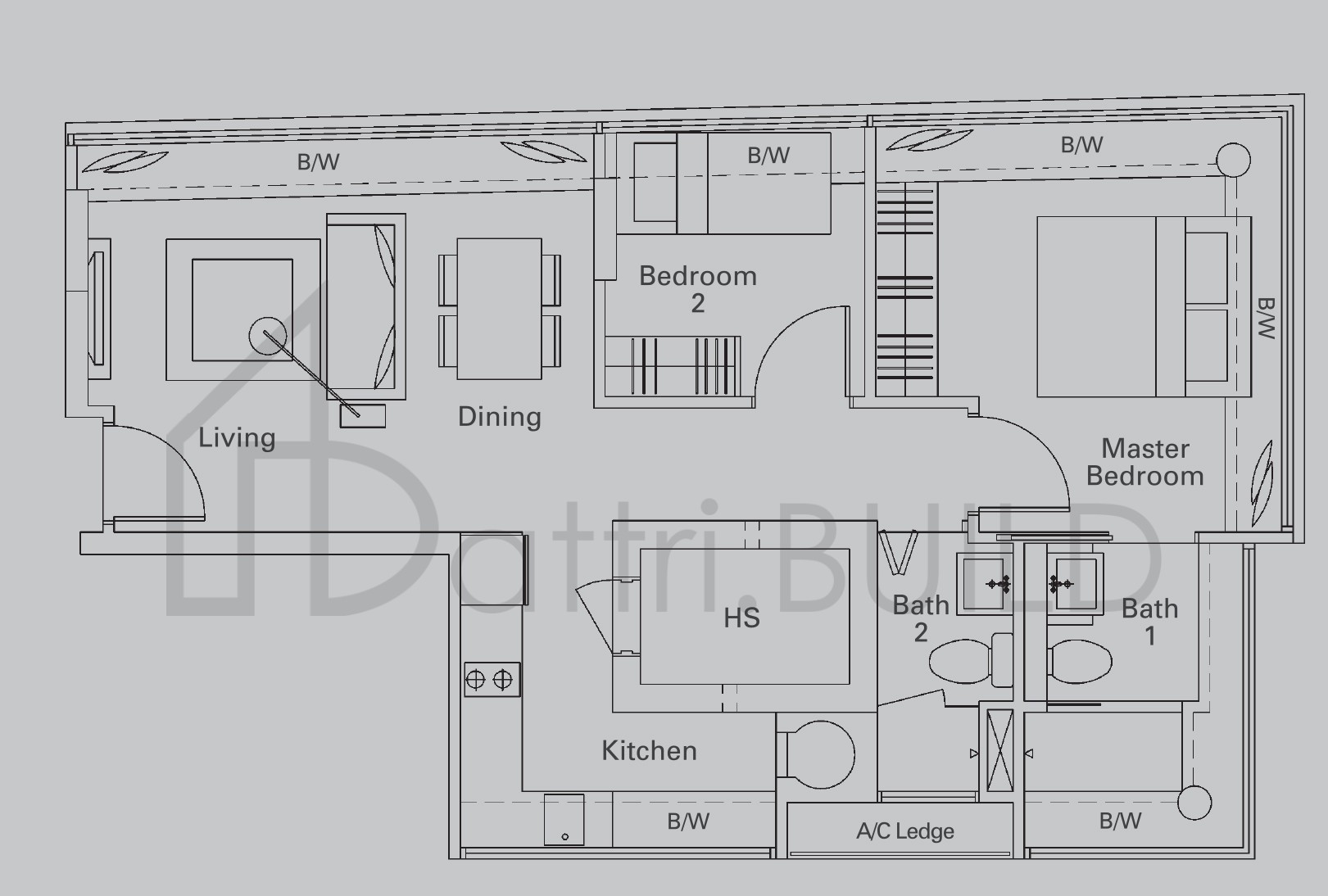VETRO B floorplan (watermarked)