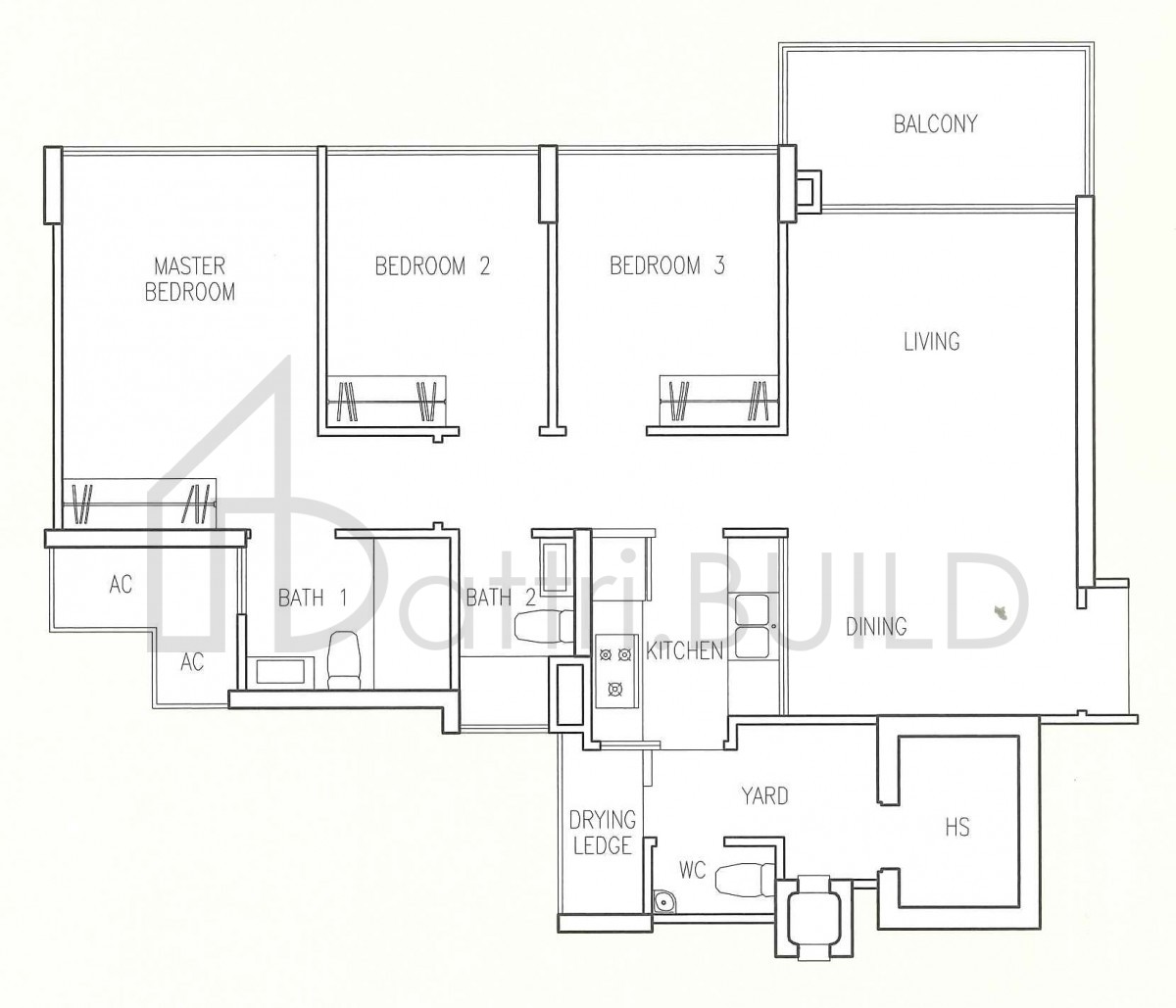 A TREASURE TROVE C1 floorplan (watermarked)