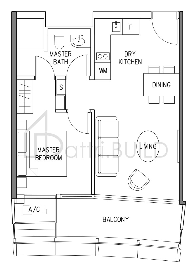 DUO RESIDENCES B1M/B1 floorplan (watermarked)