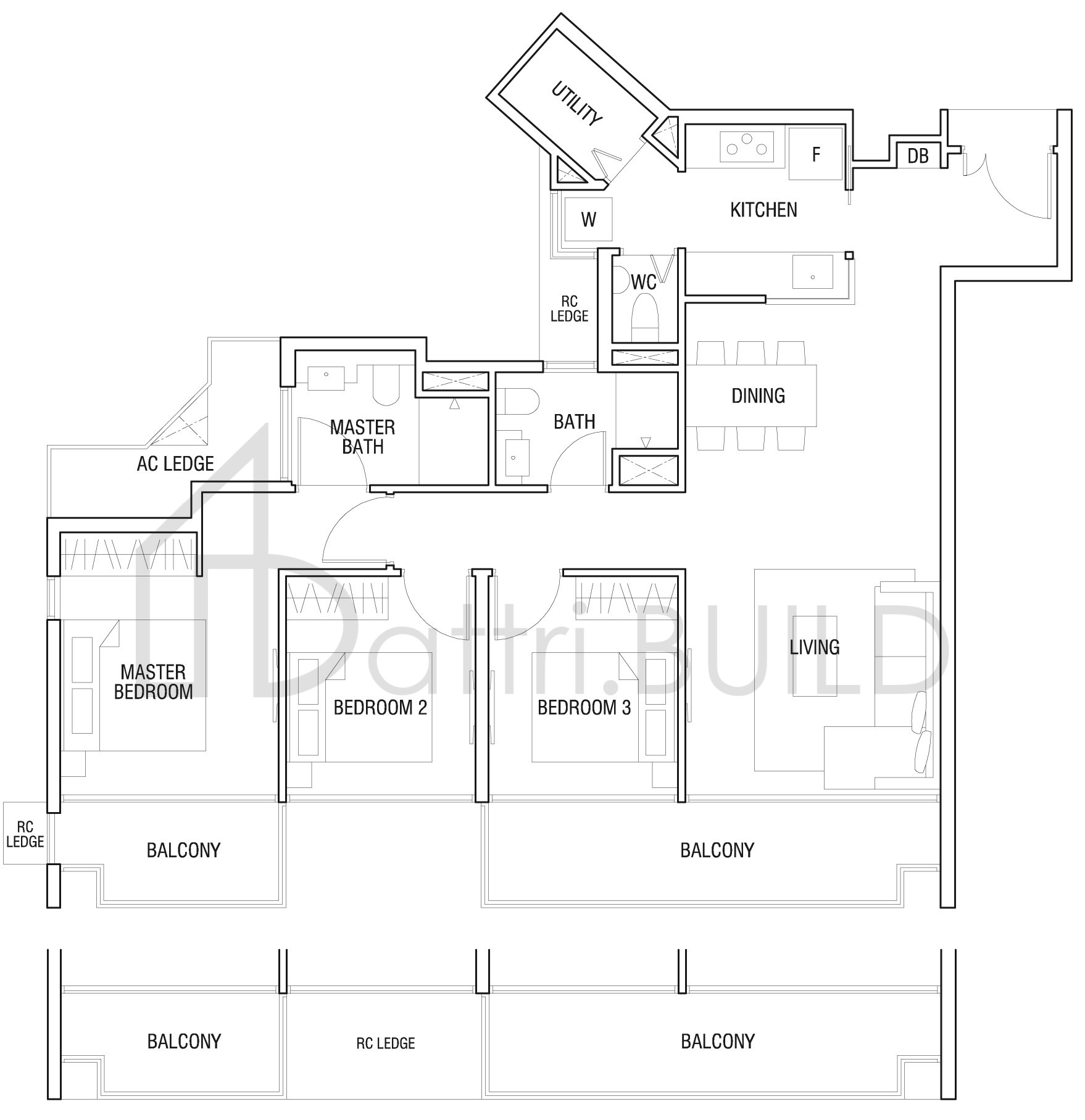 THOMSON THREE C4b floorplan (watermarked)