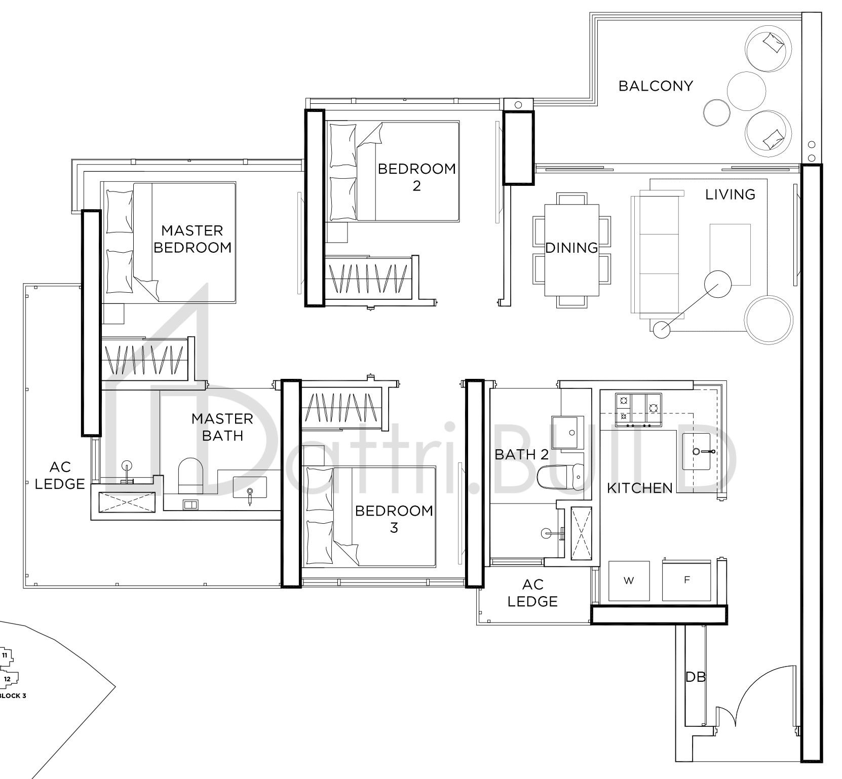 GEM RESIDENCES C2 floorplan (watermarked)