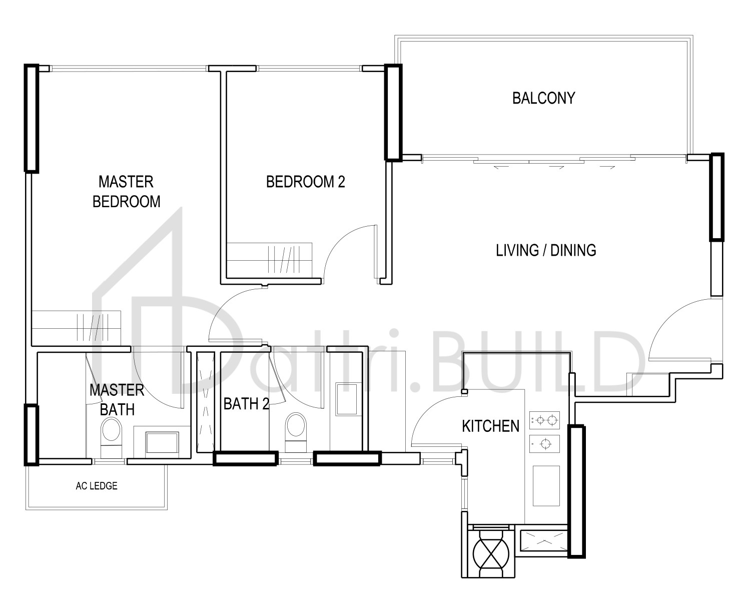 ECO B3(b) floorplan (watermarked)