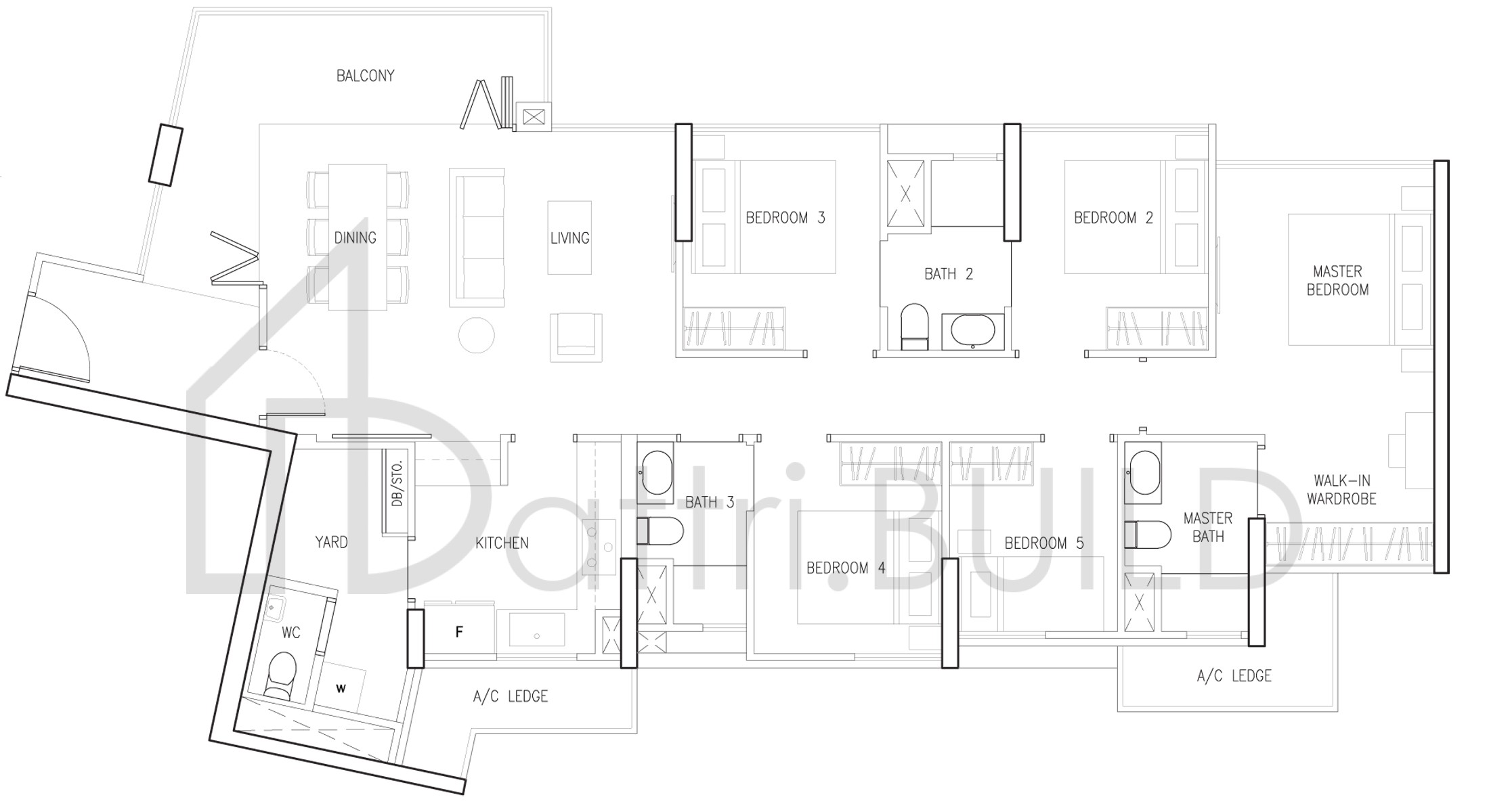 NORTHWAVE E1 floorplan (watermarked)