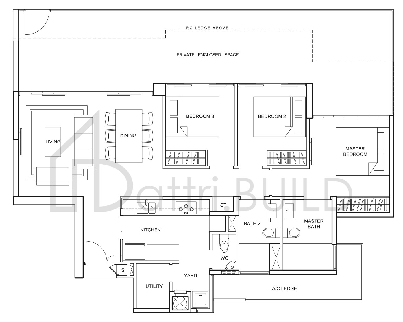 PARC CENTROS C2P4 floorplan (watermarked)