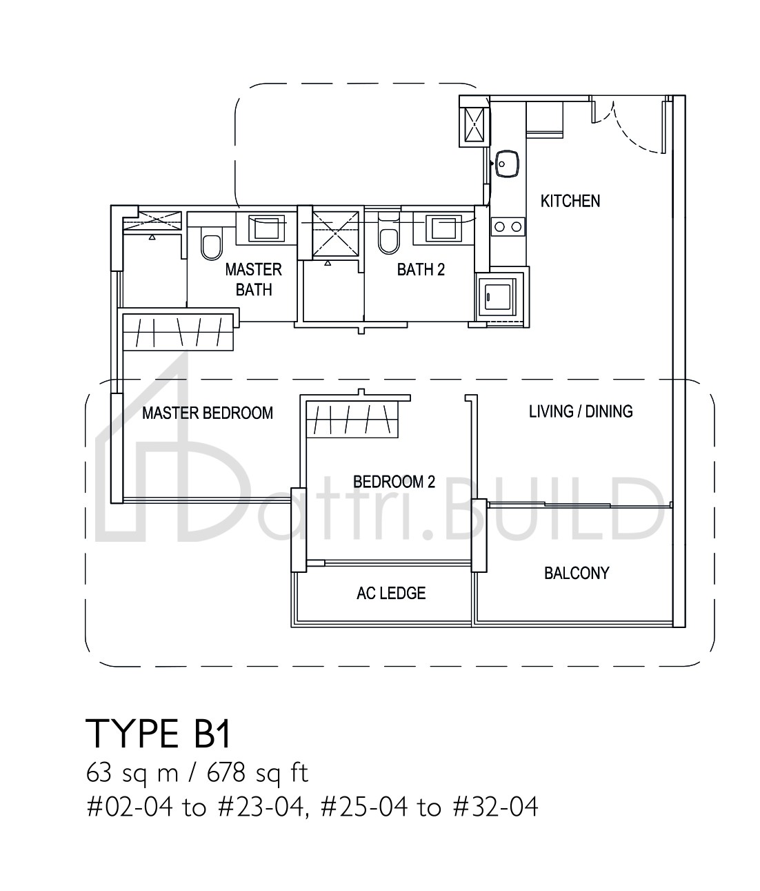 J GATEWAY B1 floorplan (watermarked)
