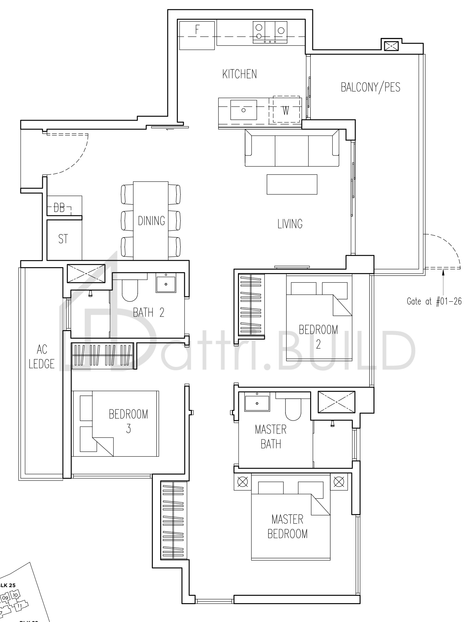 PARC LIFE B3P floorplan (watermarked)