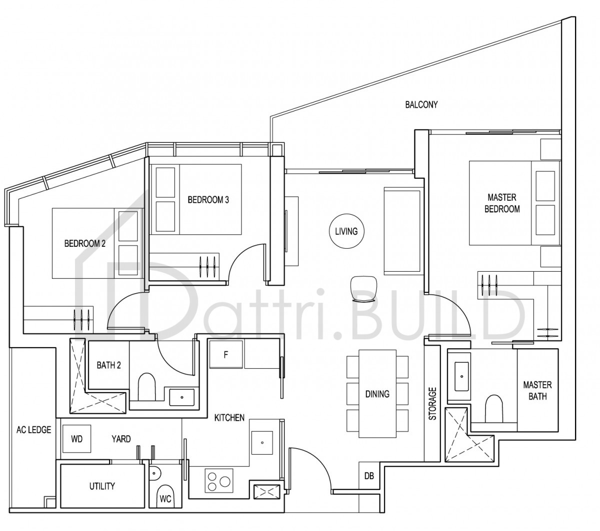 ARTRA B1 floorplan (watermarked)