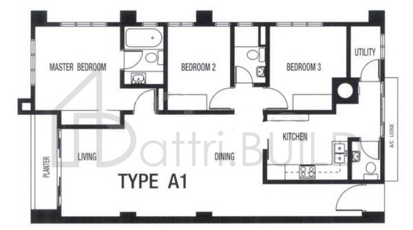 PROXIMO A1 floorplan (watermarked)