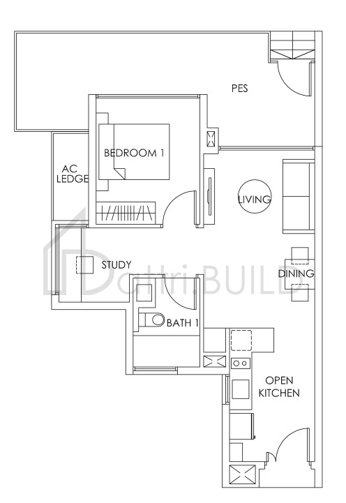 BEDOK RESIDENCES A6 (S)(P) floorplan (watermarked)
