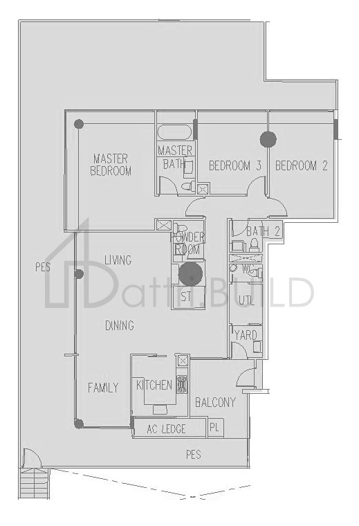 THE INTERLACE C1(P)(300) floorplan (watermarked)
