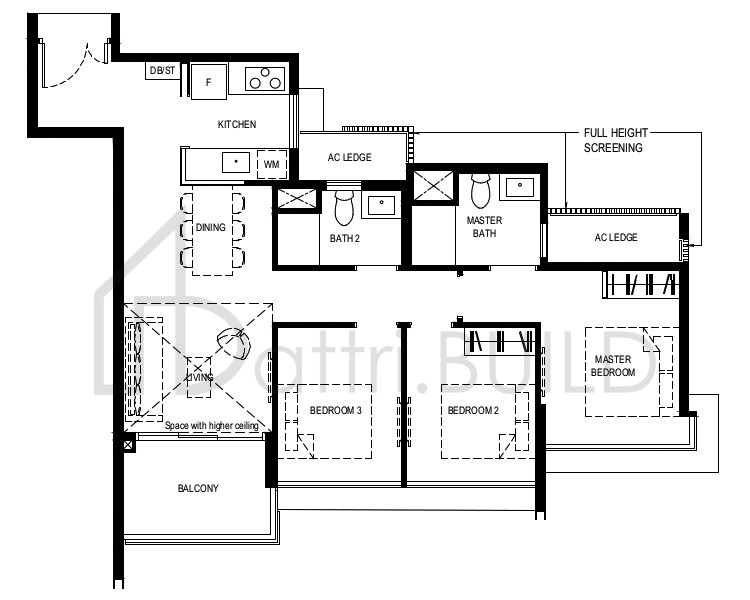 NORMANTON PARK 3BR-CcR-PH floorplan (watermarked)