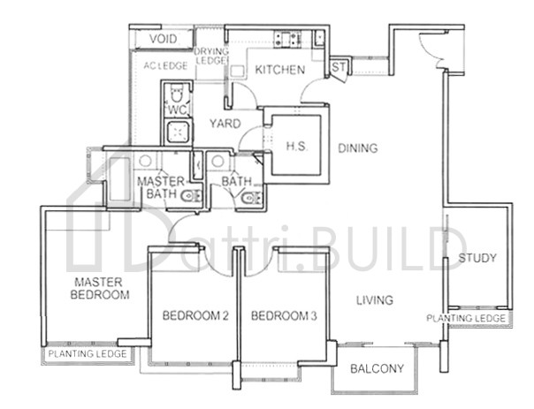PARK GREEN B2 floorplan (watermarked)