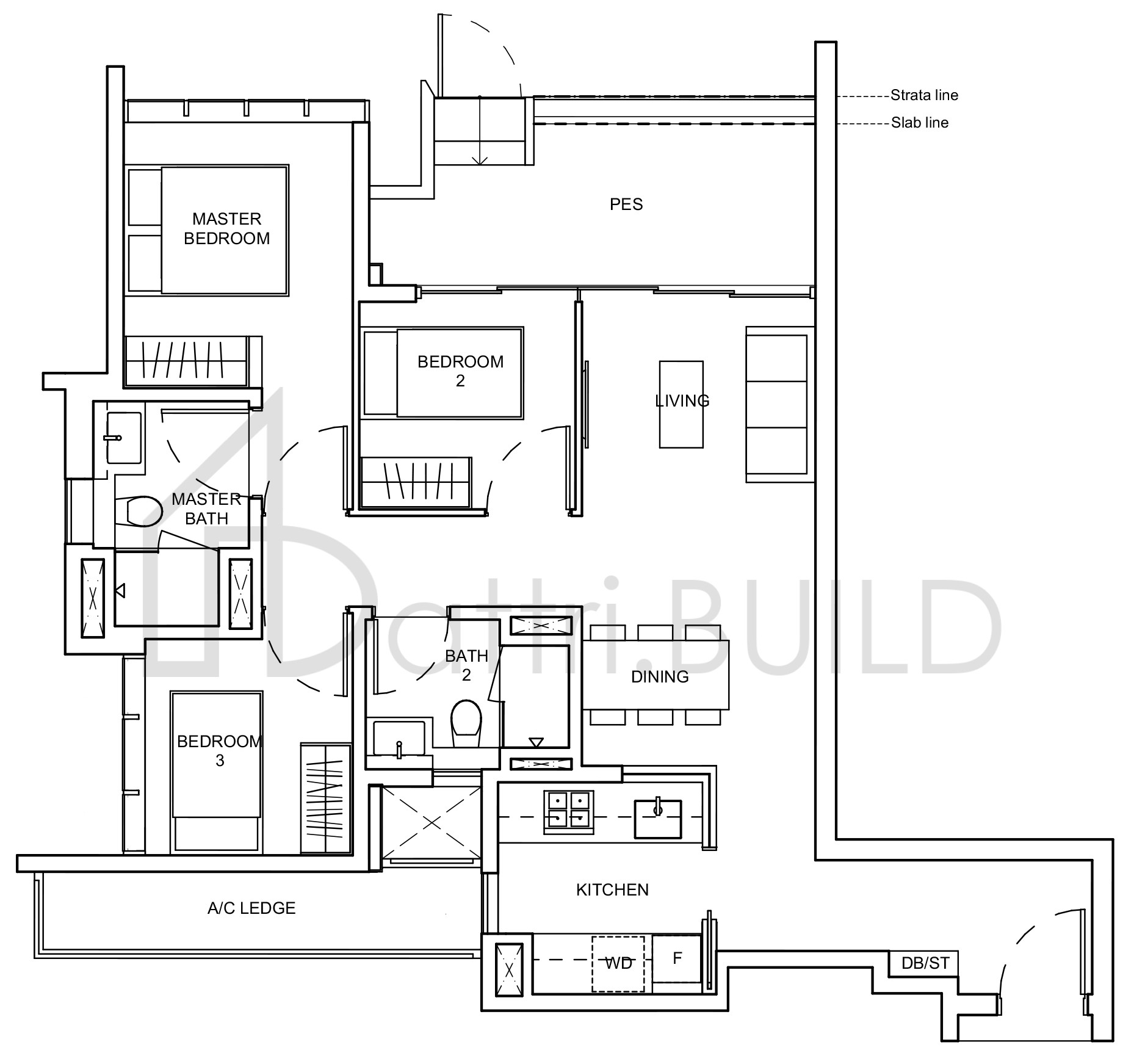 HAUS ON HANDY C1(p) floorplan (watermarked)
