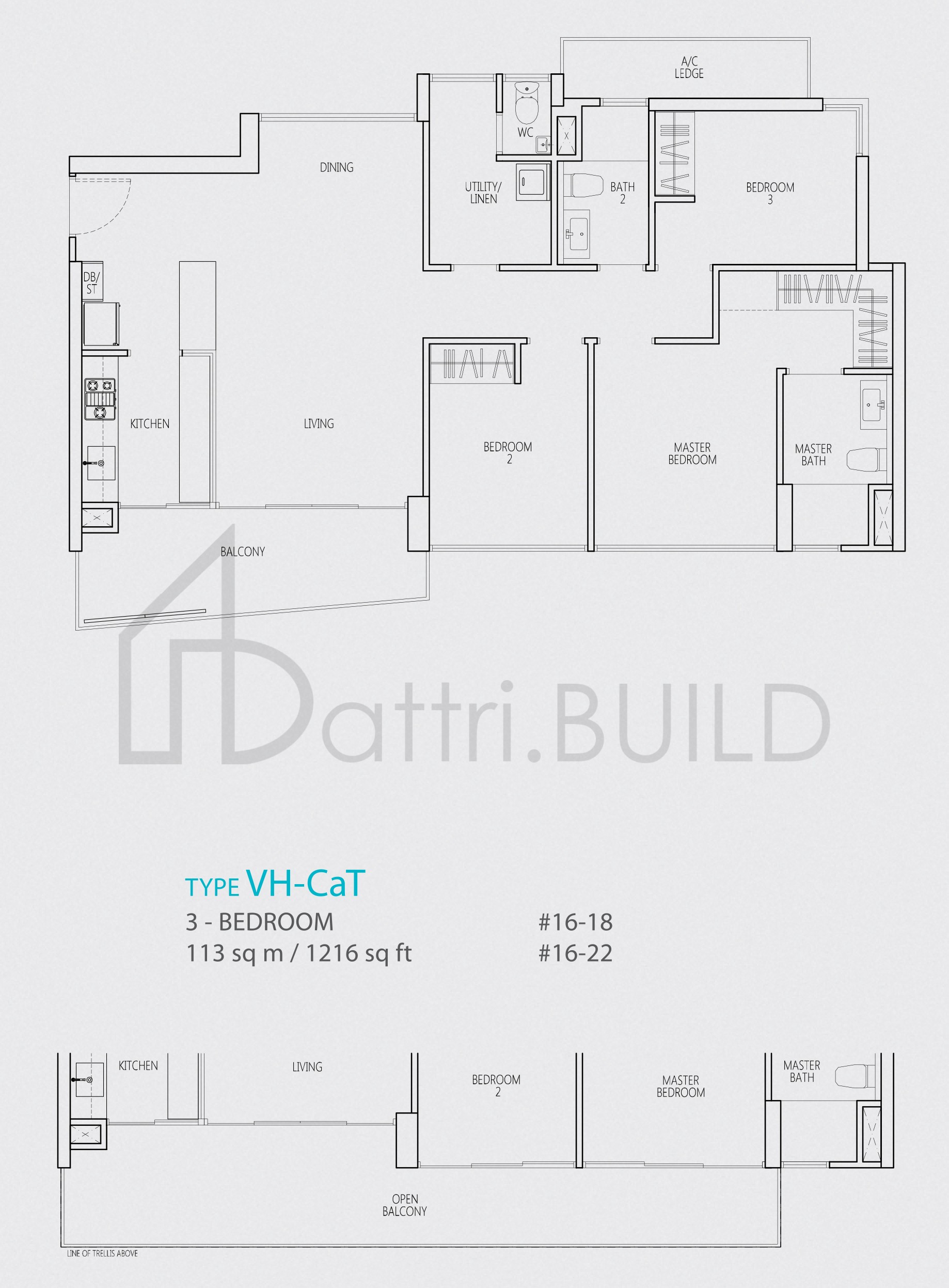 Q BAY RESIDENCES VH-CaT floorplan (watermarked)