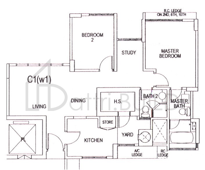 GARDENVISTA C1(w1) floorplan (watermarked)