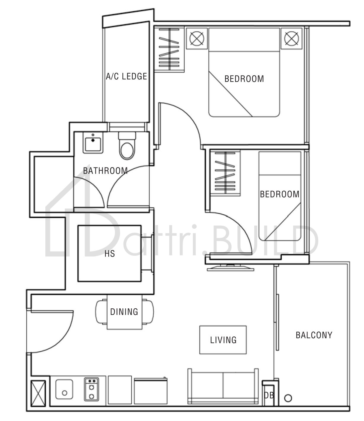 MELOSA B2 floorplan (watermarked)