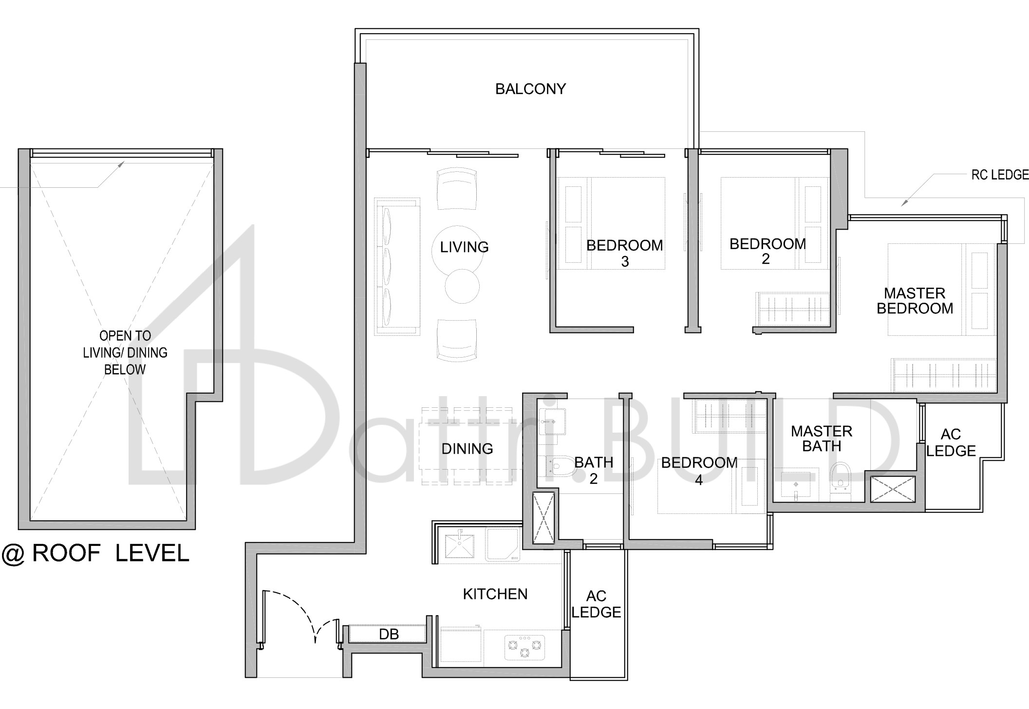 KINGSFORD WATERBAY D1a-PH floorplan (watermarked)