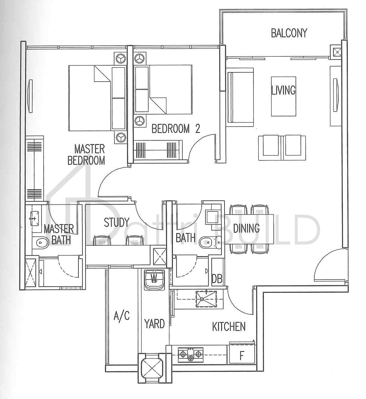 MY MANHATTAN B4 floorplan (watermarked)
