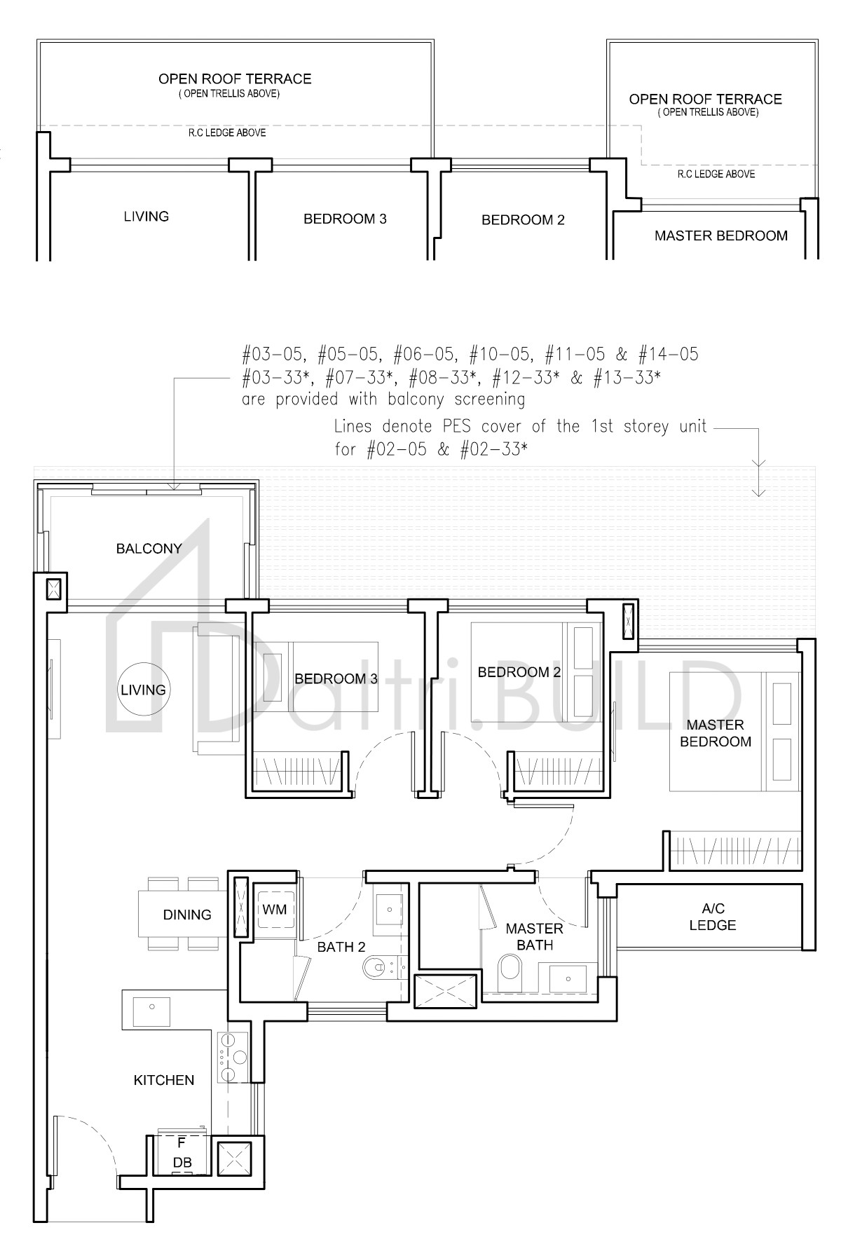 JEWEL @ BUANGKOK C2a(T) floorplan (watermarked)