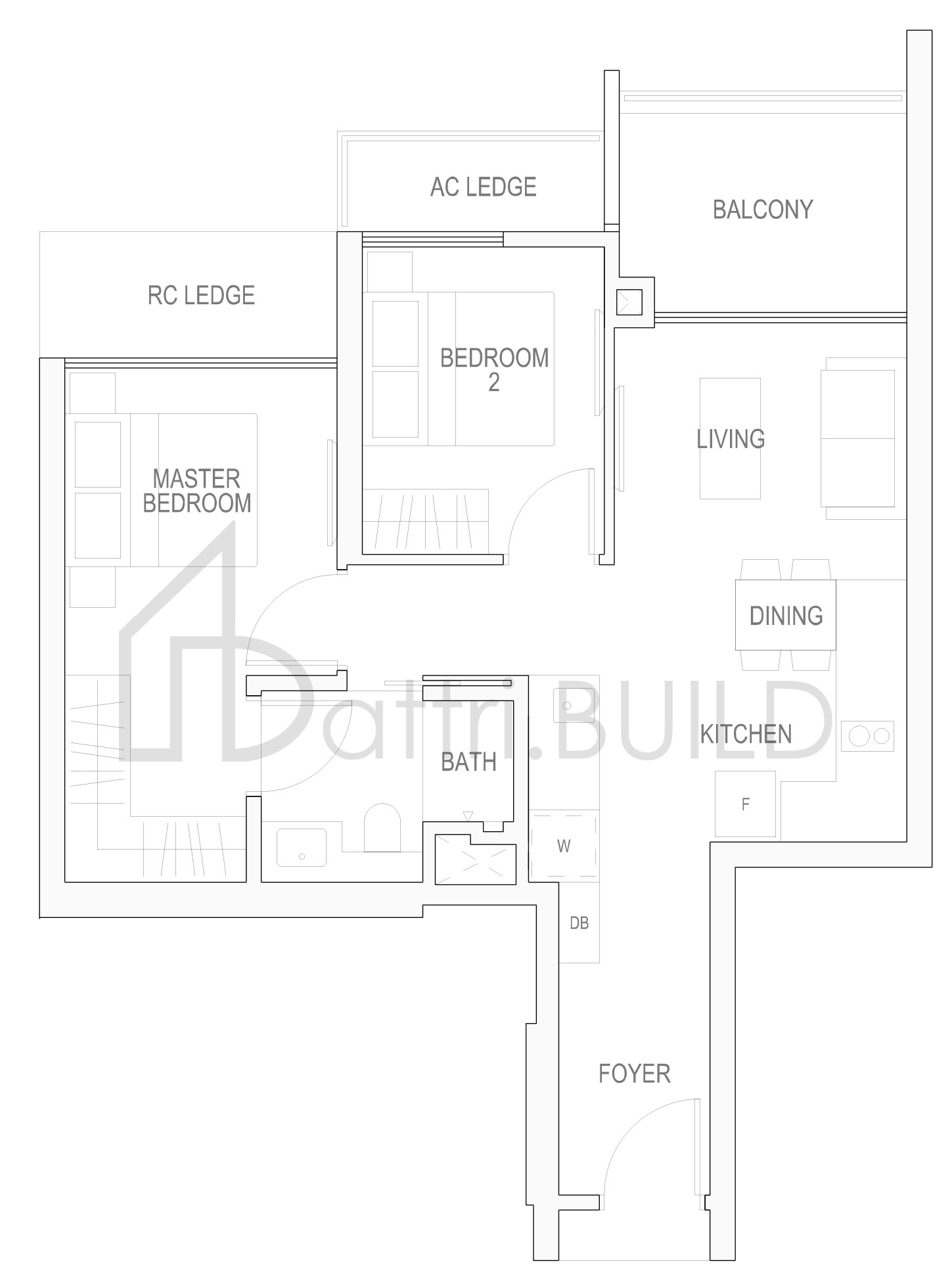 RIVERBANK @ FERNVALE B1 floorplan (watermarked)