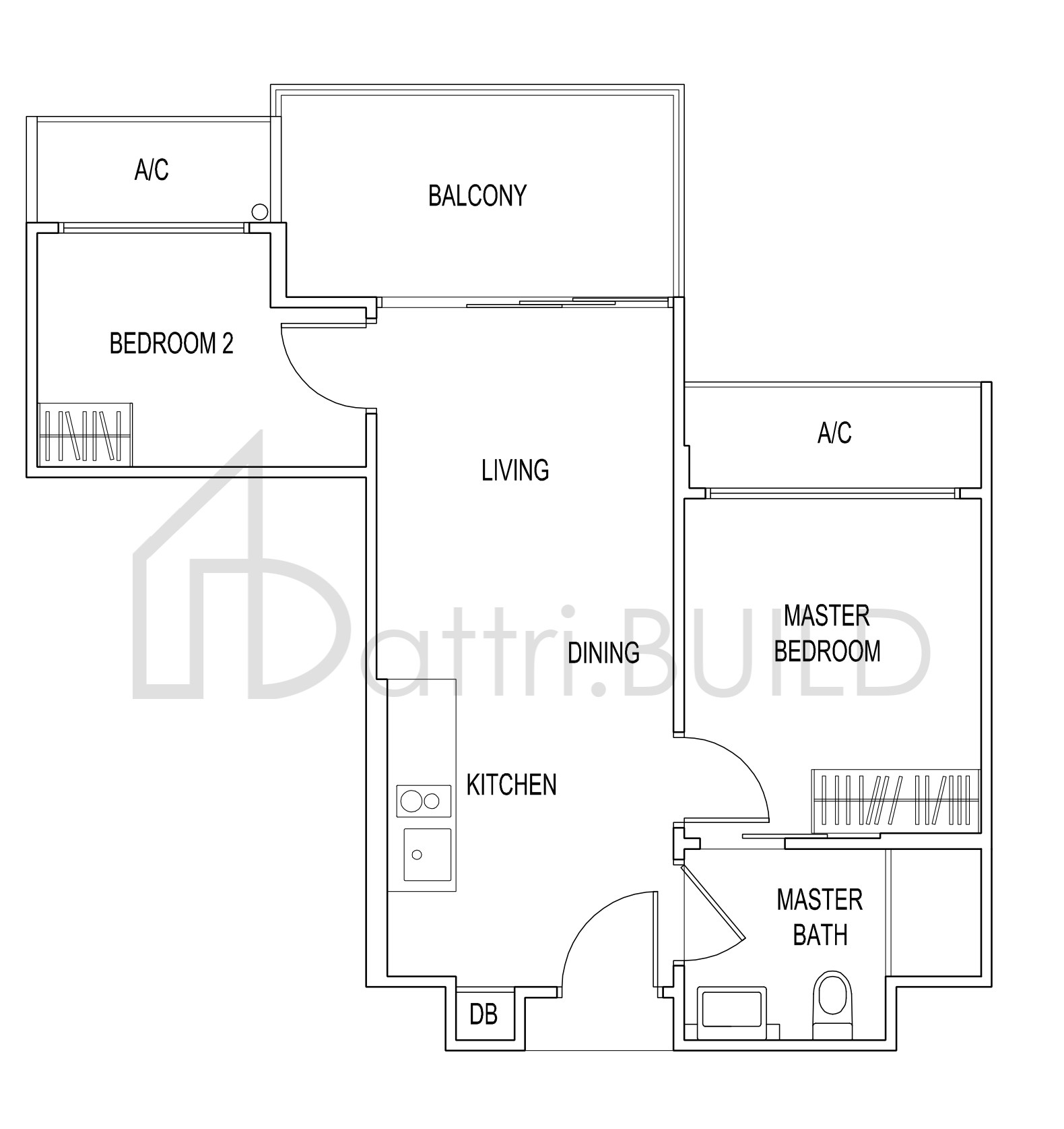 JADE RESIDENCES A2 floorplan (watermarked)